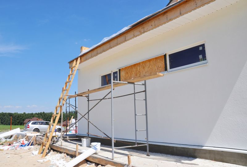 Acrylic Stucco Installation detail